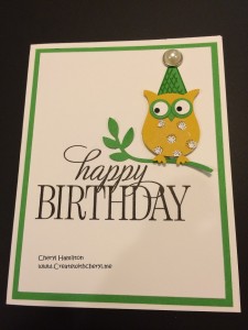 Createwithcheryl Owl Birthday