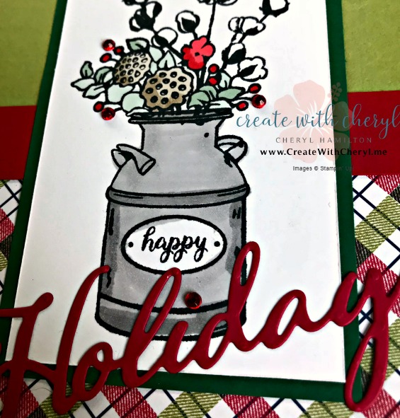 #createwithcheryl #cherylhamilton #stampinup #countryhome #handmadecards