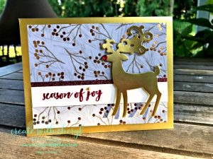 #createwithcheryl #stampinup #christmascards #dashingdeer