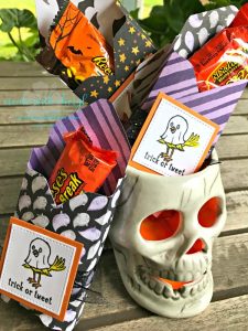 Trick or Tweet Treats #createwithcheryl #cherylhamilton #stampinup #diyhalloween #halloweentreats