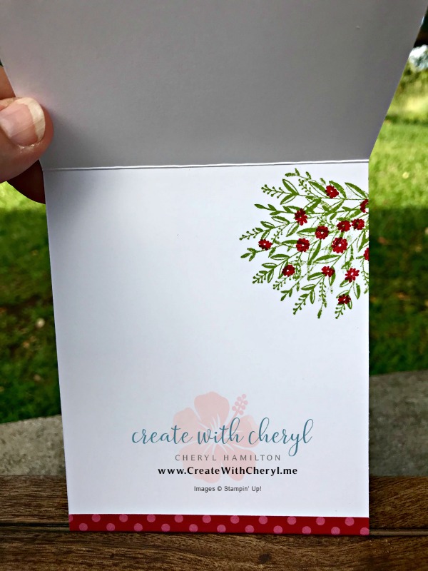 Wishing You Well #createwithcheryl #cherylhamilton #stampinup #handmadecards