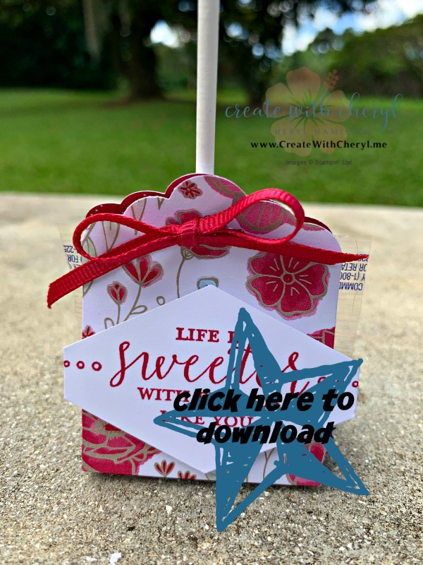 Lollipop Treat Tutorial #createwithcheryl