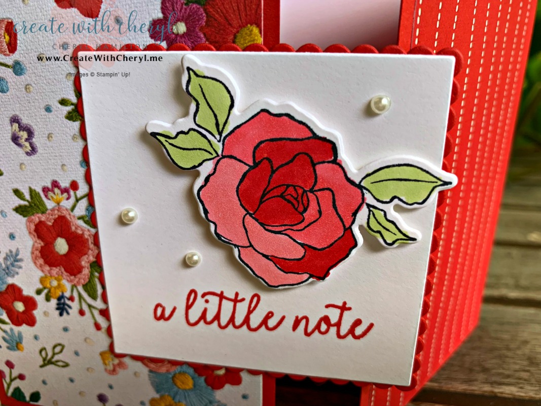 Gate Fold Card #createwithcheryl #diycards #stampinup #fusioncardchallenge