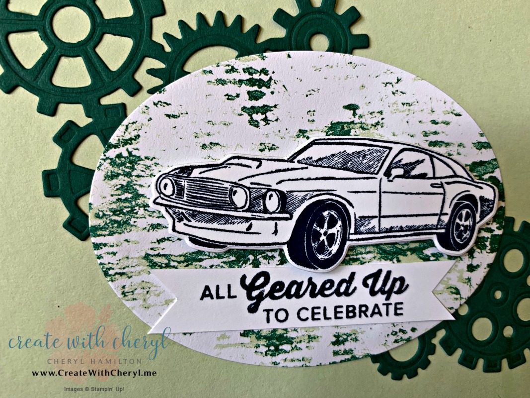 Geared Up Garage #createwithcheryl #diycards #masculinecards #fathersdaycards