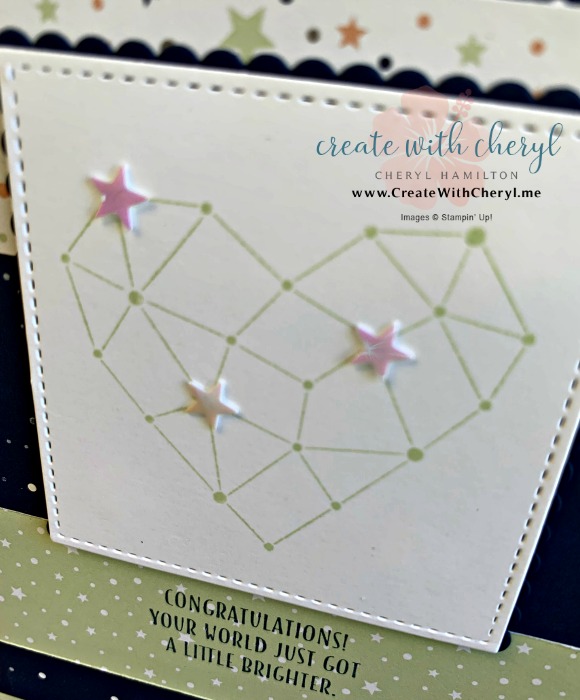 Baby Card #createwithcheryl #twinkletwinkle #babycard