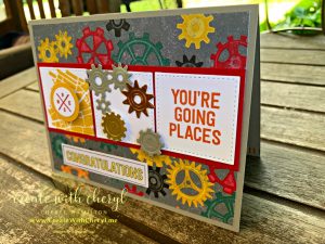 #createwithcheryl #stampinup #goingplaces #diygraduationcard #graduationcard #congratulationscard #cherylhamilton