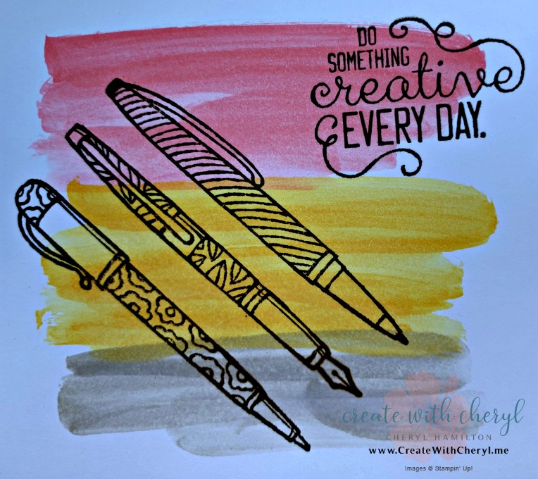 June 2019 Calendar #createwithcheryl #stampinup #diy #craftingforever