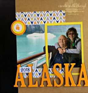 #createwithcheryl, #stampinup, #memoriesandmore, #scrapbooking, #Alaska