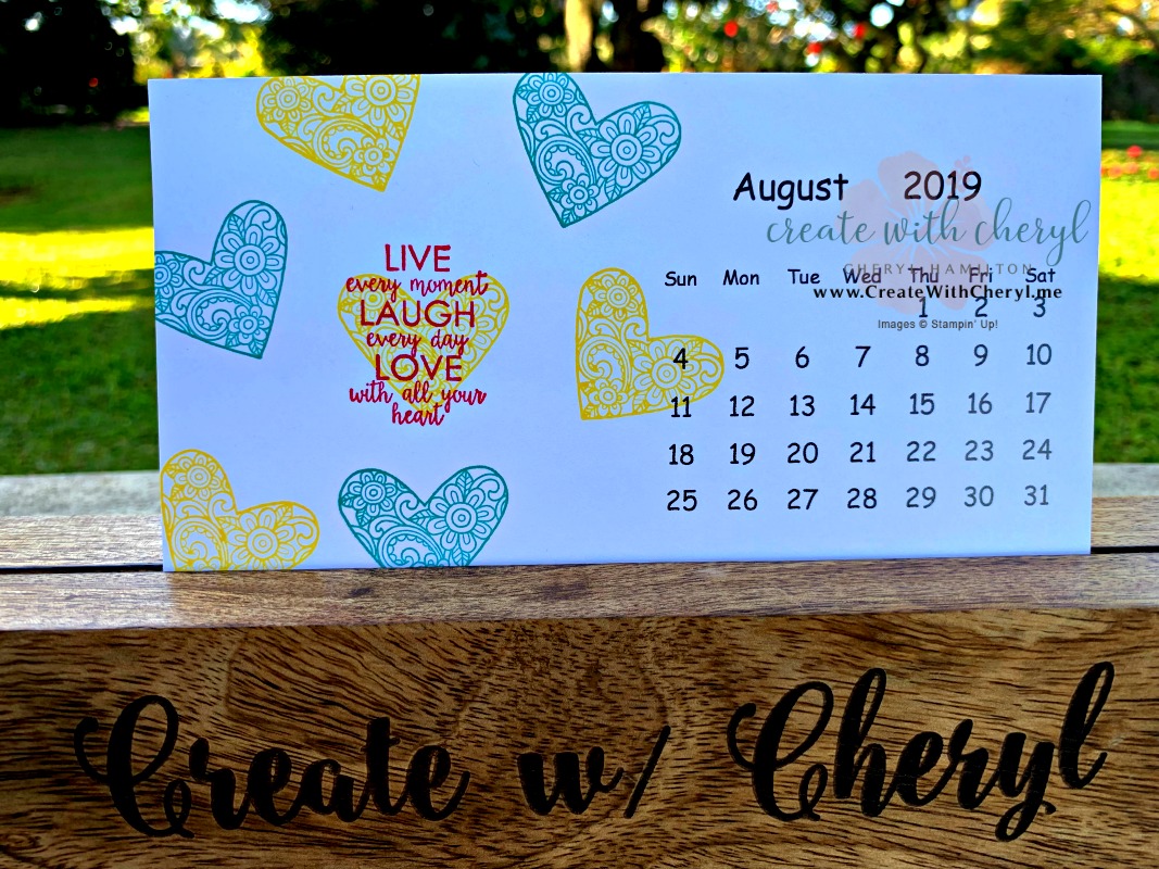 #createwithcheryl, #diycalendar