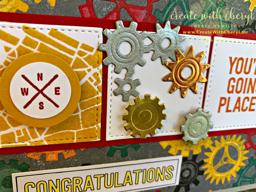 #createwithcheryl #stampinup #graduationcard #goingplaces