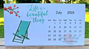 #createwithcheryl, #colorfulseasons, #diycalendar