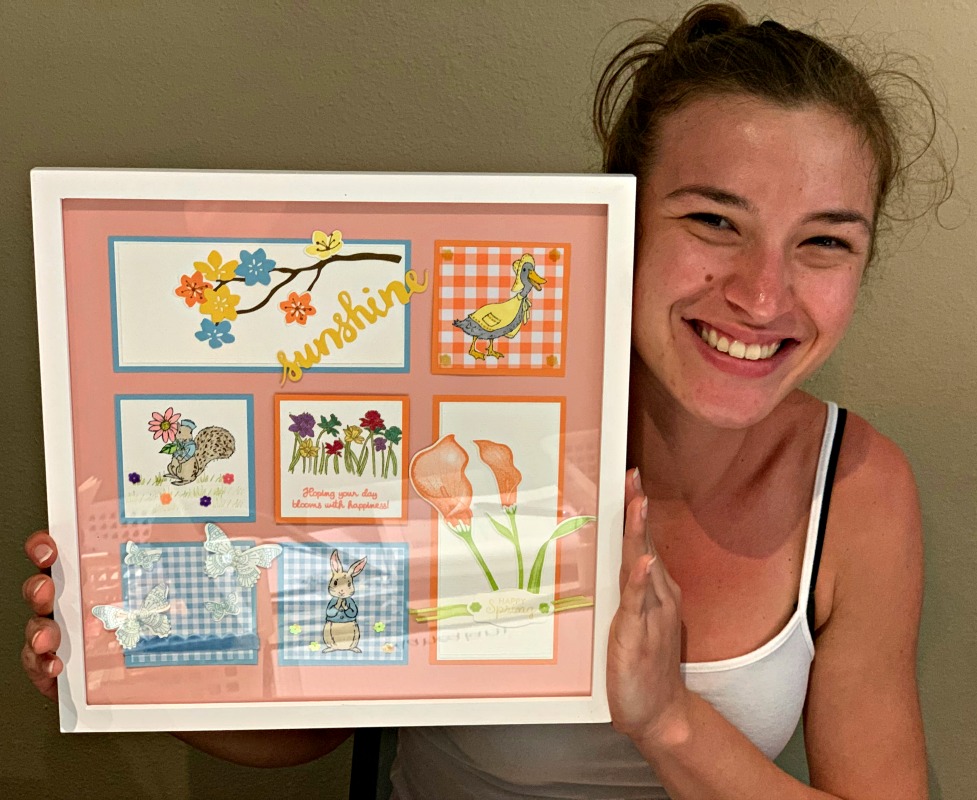 Spring Sampler #createwithcheryl #stampinup #diy #homedecor #springsampler