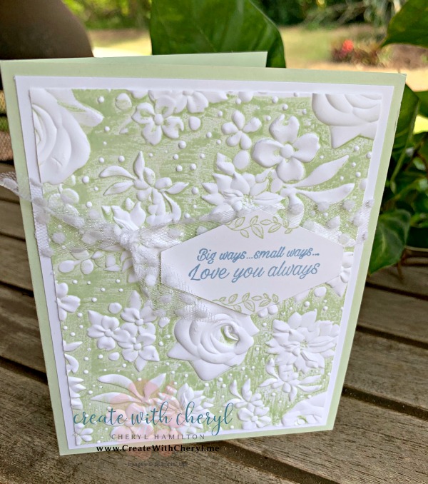 #createwithcheryl #icsbloghop #punches #countryfloral #handmadecards #accentedblooms