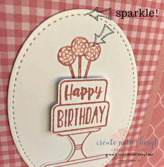 #createwithcheryl #pieceofcake #cakebuilderpunch #stampinup #cherylhamilton #giftcardholder #birthdaycard