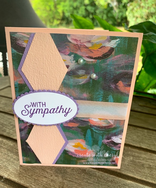 #createwithcheryl #perennialessence #sympathycards #stampinup #diycards