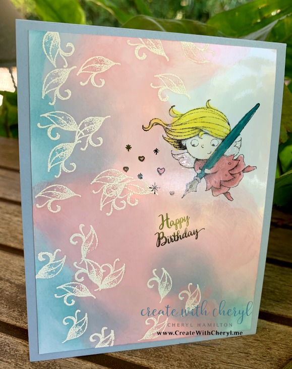 #createwithcheryl #newwonders #embossresist #cardmakingtechniques