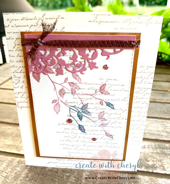 #CreateWithCheryl #VeryVersailles #DelicateLace