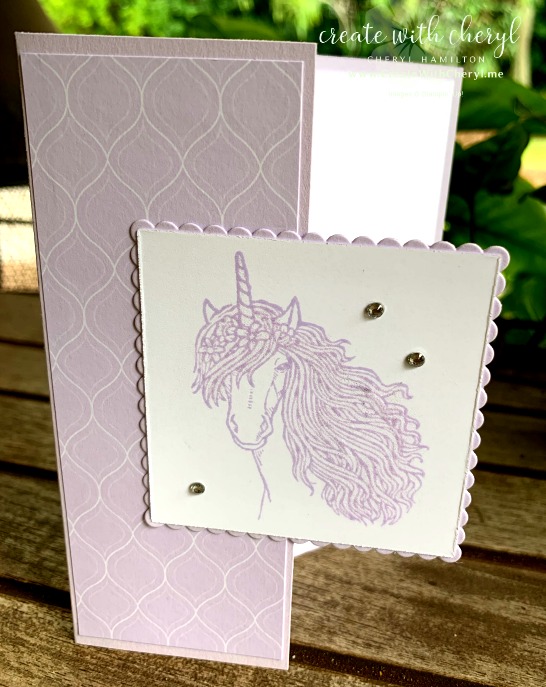 #createwithcheryl #diycards #madeonmaui #cherylhamiltohn #purpleposy
