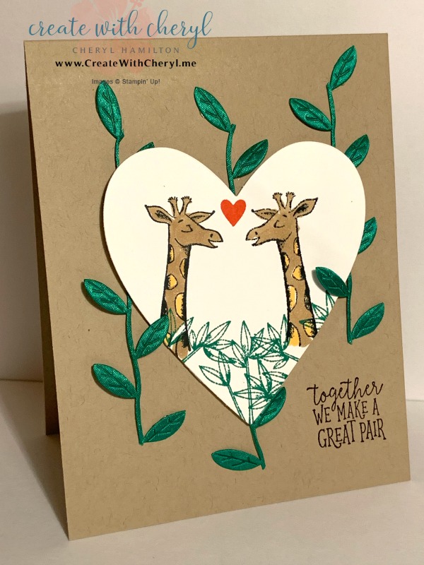 #cherylhamilton #createwithcheryl #stampinup #rubberstamping #diy #crafts #papercrafting #handmadecards #papercrafter #craftblogger #mirrorimagestamping #animalouting