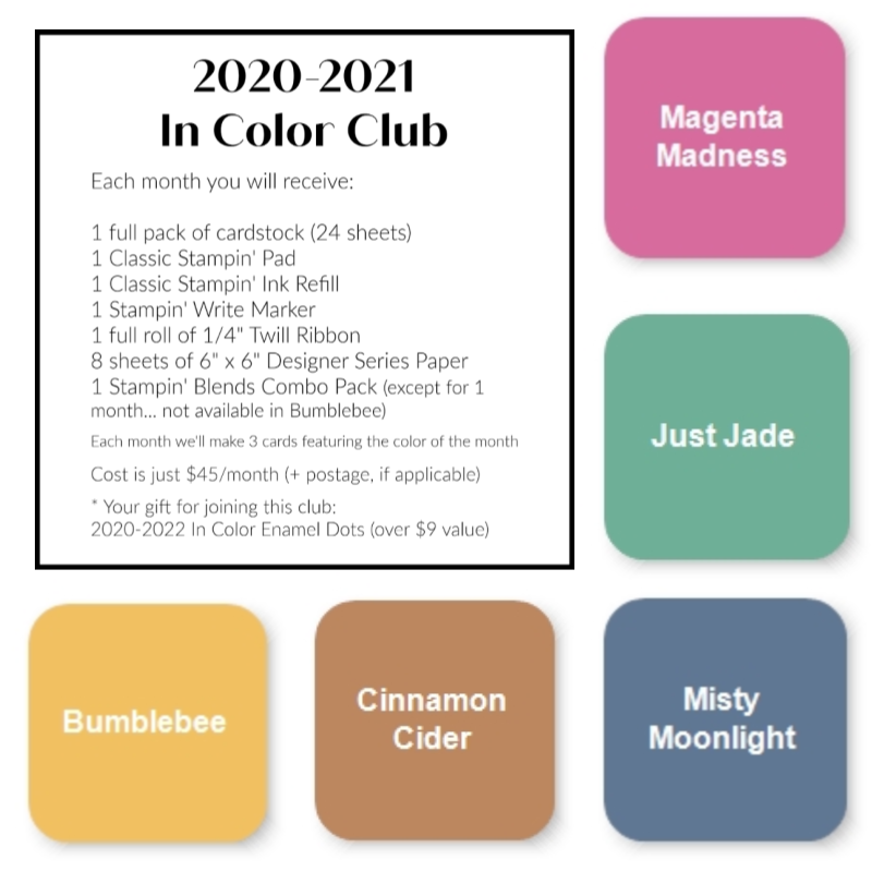Cheryl Hamilton 2020-2021 In Color Club