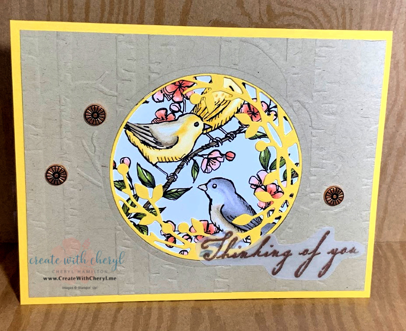 Birds & More Card Cheryl Hamilton