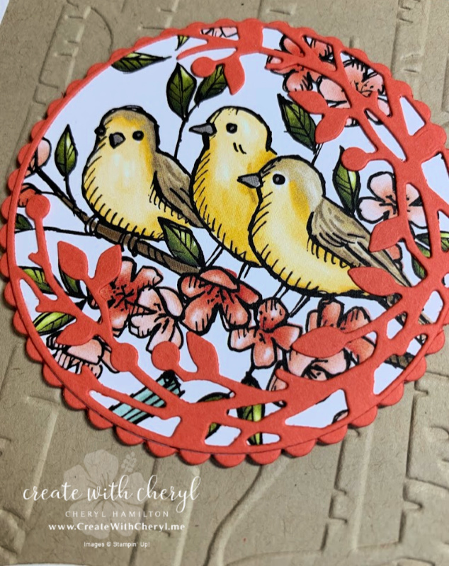 I love the way they are framed with branches!!