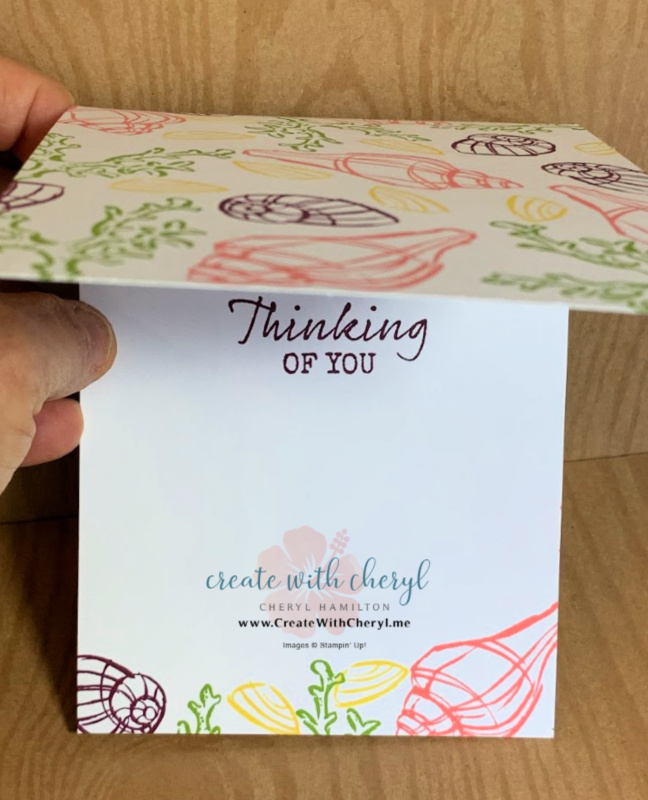 Seaside Notions Card Beautiful Colors