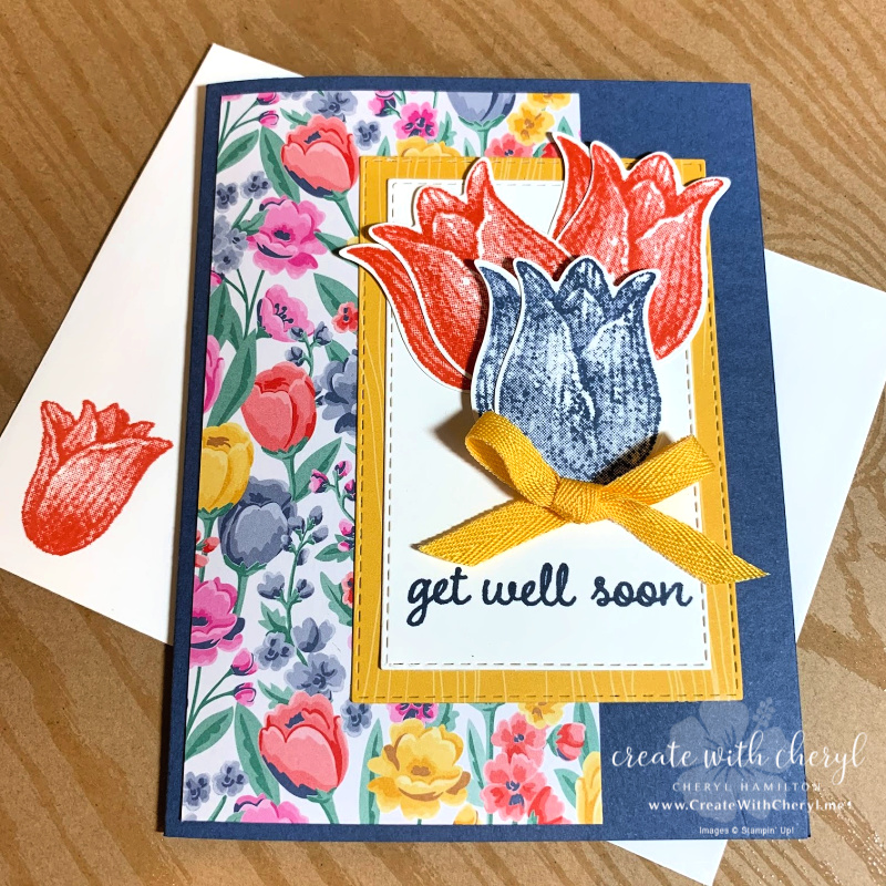 Timeless Tulips Card Cheryl Hamilton