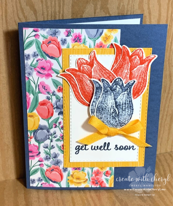 Timeless Tulips Card Cheryl Hamilton