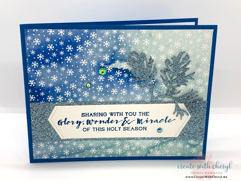 Snowflake Splendor Christmas Card