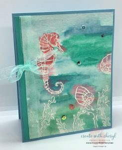 Seaside Notions Watercolor Card
