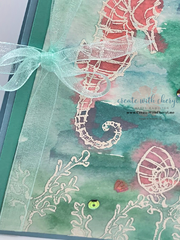 Seaside Notions Watercolor Card