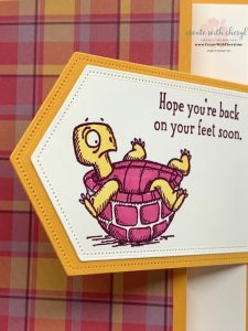 Back on Your Feet Fun Fold Card