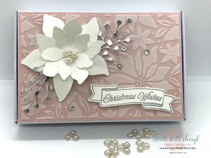 Plush Poinsettia Gift Box