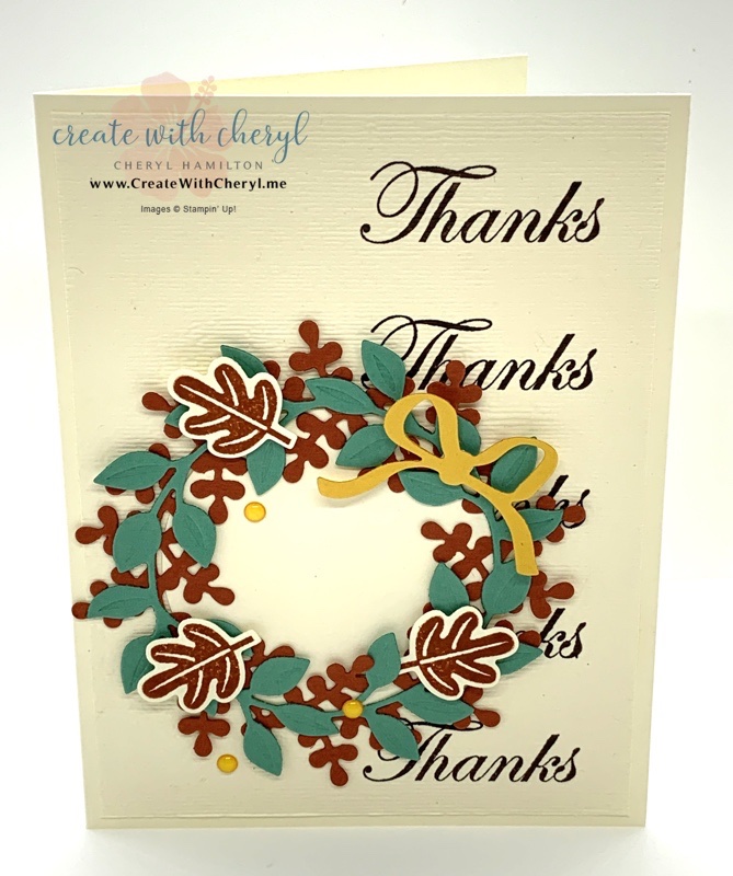 Arrange a Wreath Card
