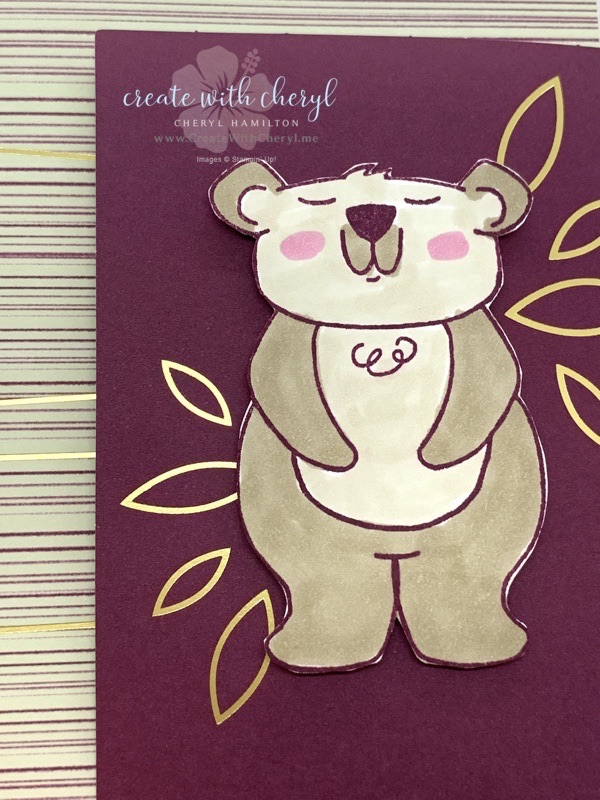 Paper Pumpkin Beary Comforting