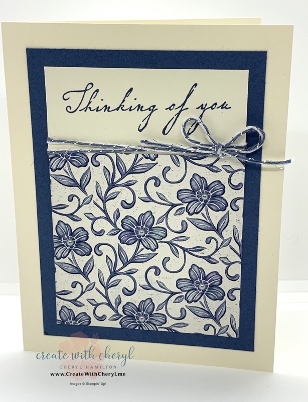 Woven Heirlooms Sympathy Card #cherylhamilton