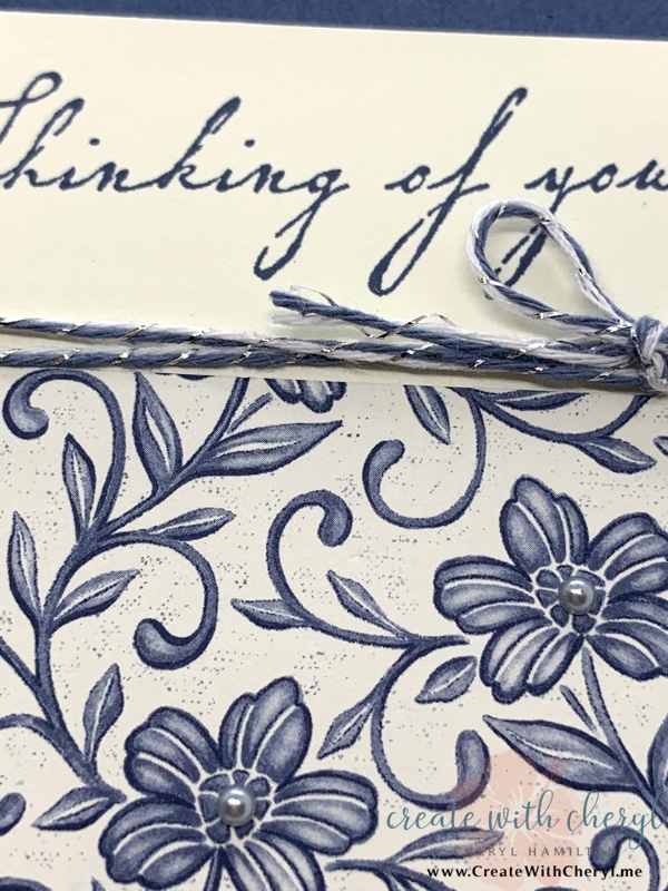 Woven Heirlooms Sympathy Card #cherylhamilton