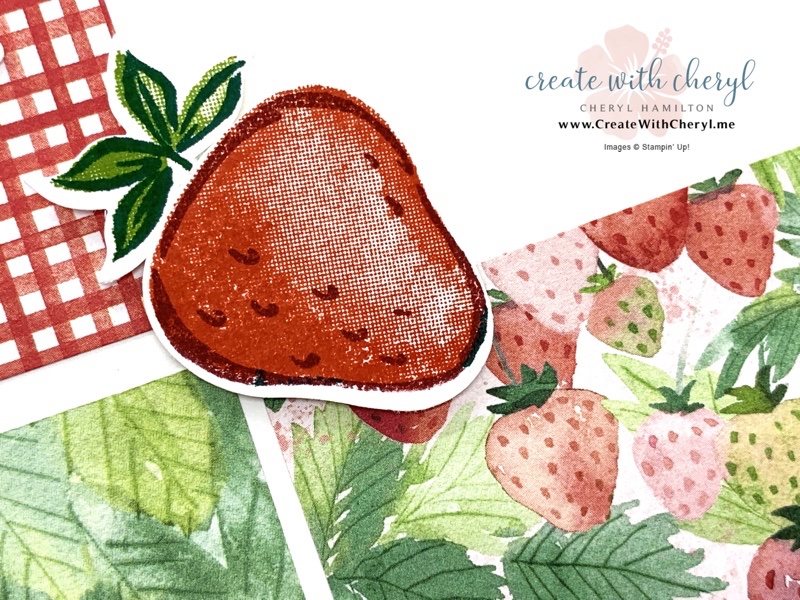 Strawberry Builder Punch Card
