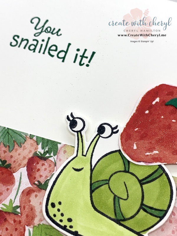 Snailed It Card #cherylhamilton