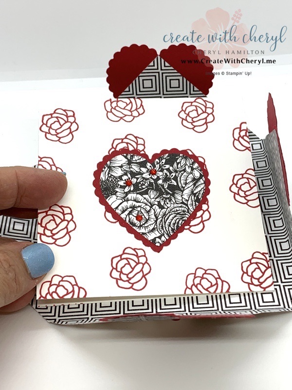 Heart Closure Fun Fold Valentine