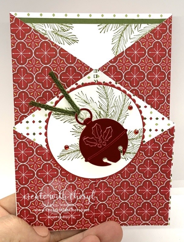 Cherish the Season Double Gate Fold Card #cherylhamilton