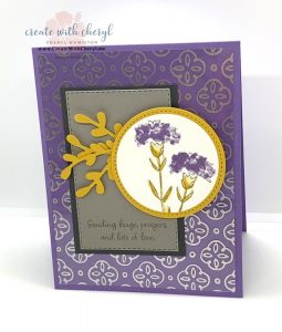 Inspiring Iris Card #cherylhamilton