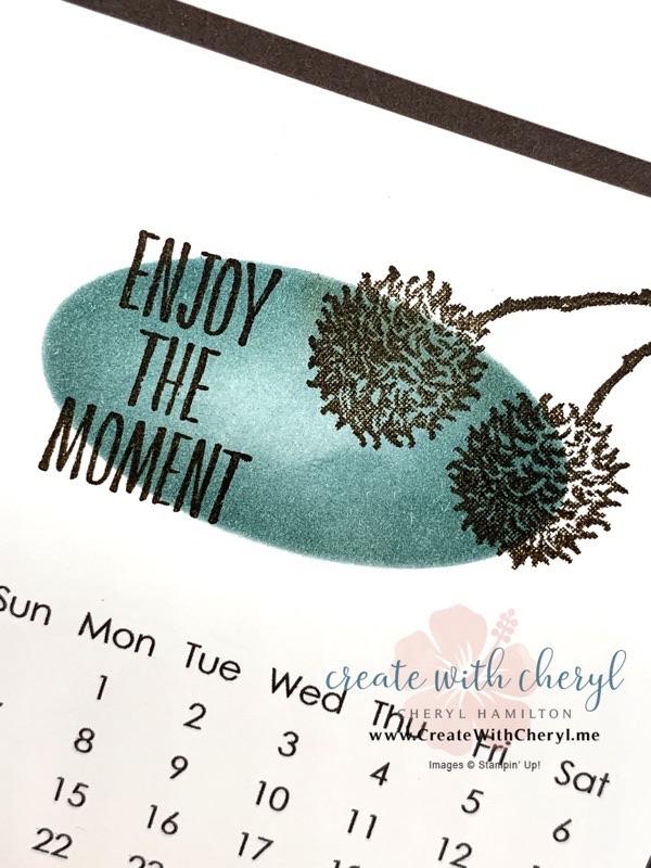 Enjoy the Moment Calendar #cherylhamilton