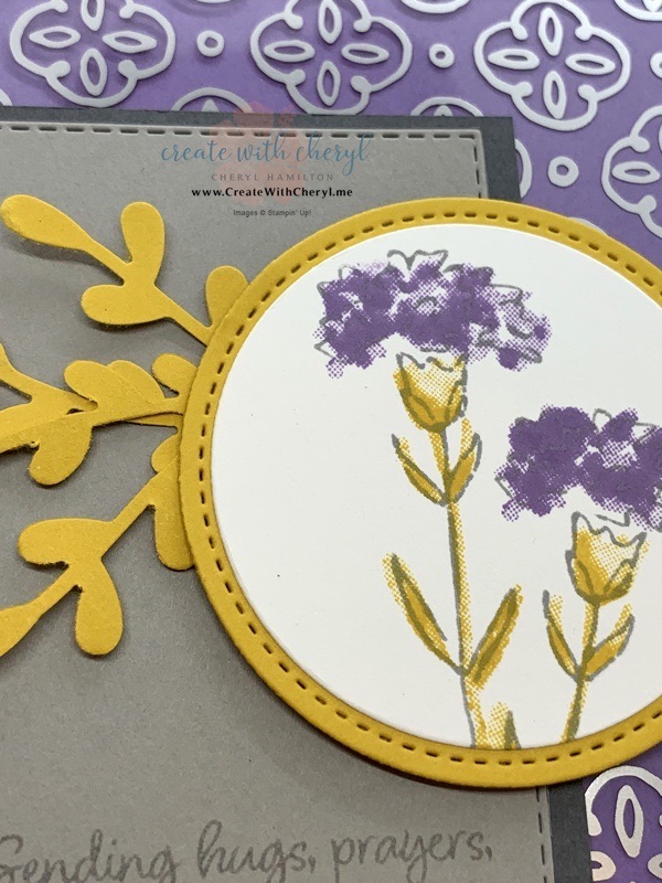 Inspiring Iris Card #cherylhamilton