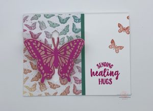 Butterfly Bouquet Pop-Through Card