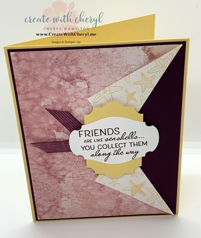 Casually Crafting Collar Fold Card