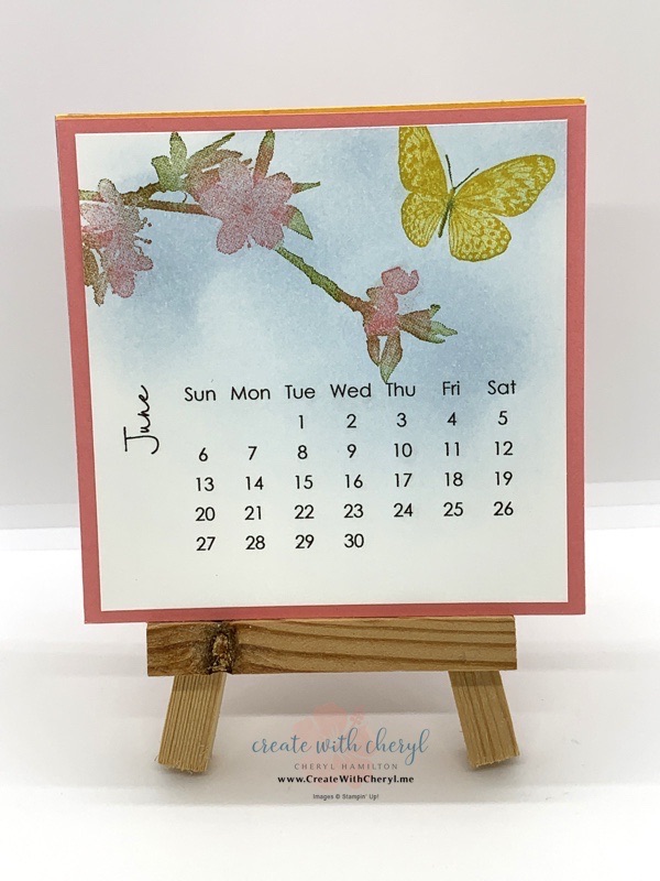 Butterfly Wishes DIY Calendar