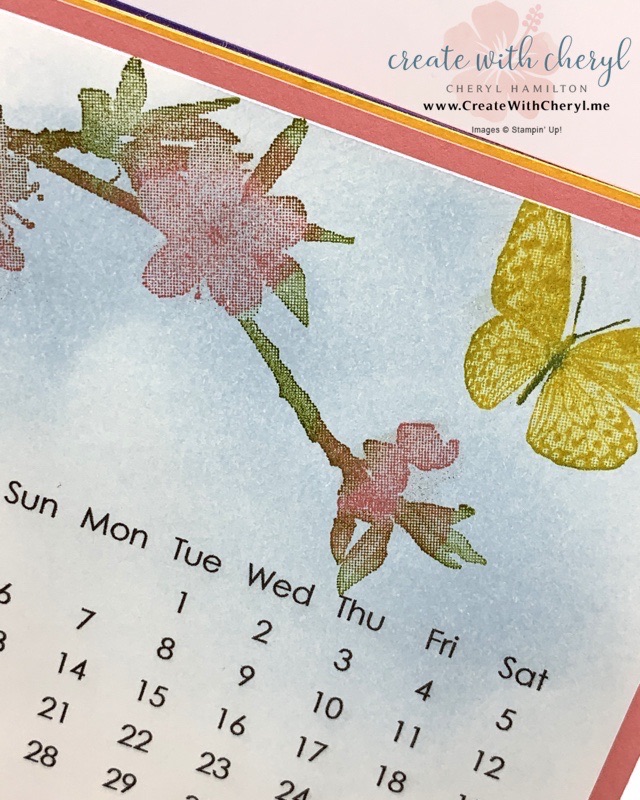 Butterfly Wishes DIY Calendar