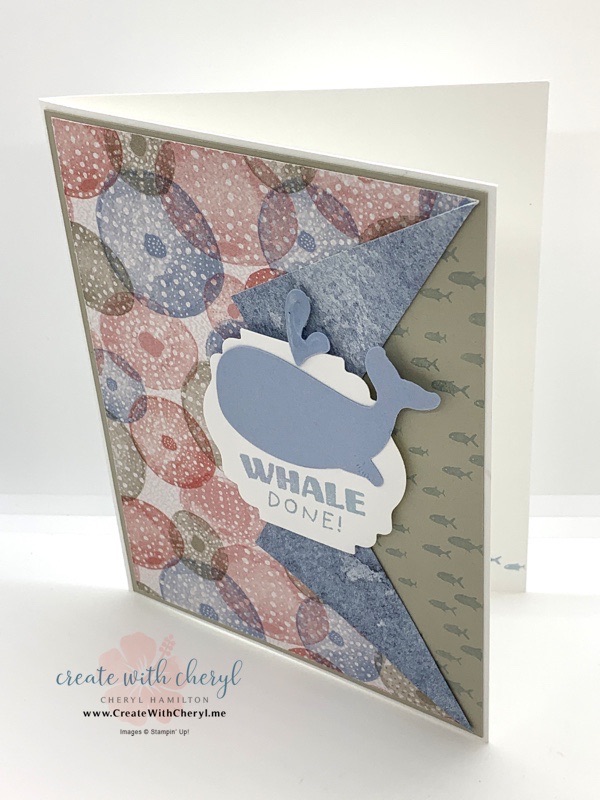 Whale Done Collar Fold Card